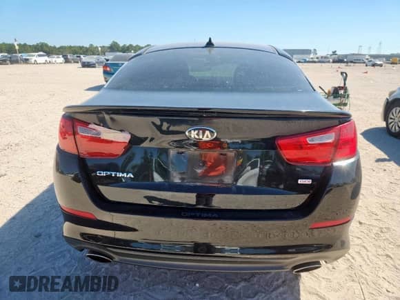 2014 Kia Optima LX with VIN 5XXGM4A75EG265931, listed as a Copart auction lot 82403665 with 132,110 mi miles and Clean title. Bid and sale history available at DreamBid. Image 6.