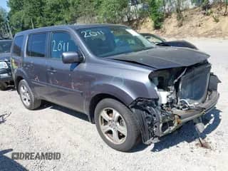 2015 Honda Pilot EX-L with VIN 5FNYF4H50FB032076, listed as a IAAI auction lot 42792279 with 153,324 mi miles and . Bid and sale history available at DreamBid. Image 1.