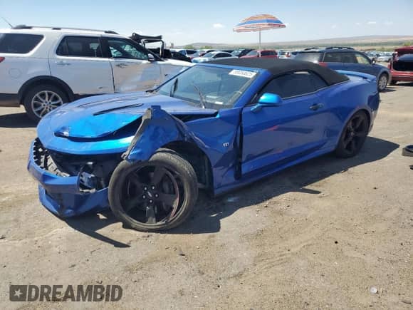 2017 Chevrolet Camaro 2SS с VIN 1G1FH3D75H0201540, выставлен на аукционе Copart как лот 68050625 с пробегом 74 122 миль миль и Списание • Salvage title. История ставок и продаж доступна на DreamBid. Изображение 1.
