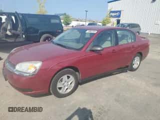 2005 Chevrolet Malibu LS с VIN 1G1ZT54815F208817, выставлен на аукционе Copart как лот 70863154 с пробегом 122 750 миль миль и Чистый • Clean title. История ставок и продаж доступна на DreamBid. Изображение 1.
