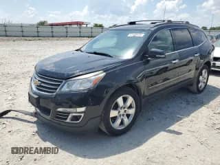 2013 Chevrolet Traverse LTZ z VIN 1GNKRLKD2DJ117778, wystawiony jako Copart lot #61408935 z przebiegiem 160 438 mil mil oraz Szkoda całkowita • Salvage title. Historia ofert i sprzedaży dostępna na DreamBid. Obrazek 1.