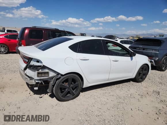 2016 Dodge Dart SXT with VIN 1C3CDFBB7GD540097, listed as a Copart auction lot 80177825 with 99,197 mi miles and Salvage title. Bid and sale history available at DreamBid. Image 3.