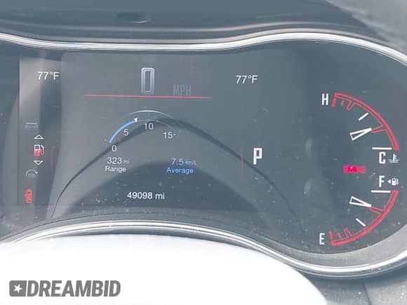 2017 Dodge Durango SXT with VIN 1C4RDJAG5HC799457, listed as a IAAI auction lot 42536645 with 49,098 mi miles and . Bid and sale history available at DreamBid. Image 7.