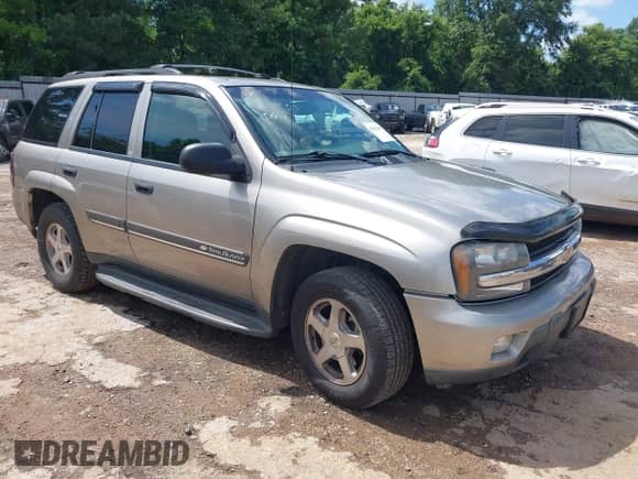 2002 Chevrolet TrailBlazer LS with VIN 1GNDS13S822520430, listed as a IAAI auction lot 42492495 with 193,113 mi miles and . Bid and sale history available at DreamBid. Image 1.