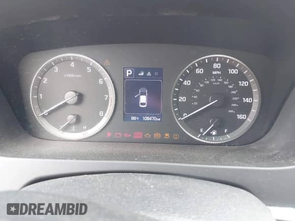 2017 Hyundai Sonata 2.4L with VIN 5NPE24AF5HH445553, listed as a IAAI auction lot 42921899 with 109,470 mi miles and . Bid and sale history available at DreamBid. Image 7.