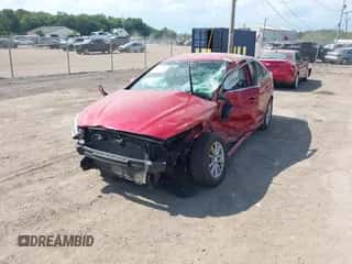 2018 Hyundai Sonata SE with VIN 5NPE24AF1JH606504, listed as a IAAI auction lot 42820000 with 123,008 mi miles and . Bid and sale history available at DreamBid. Image 2.