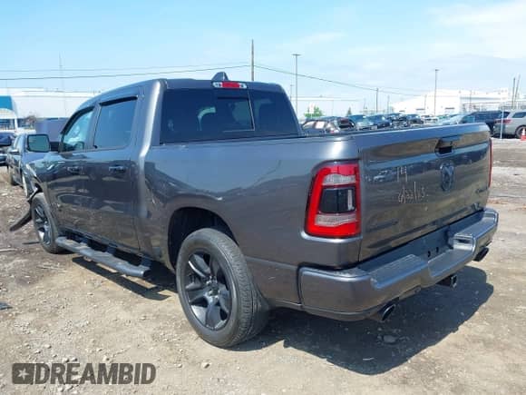 2024 Ram 1500 Big Horn с VIN 1C6SRFFT8RN210792, выставлен на аукционе IAAI как лот 42619369 с пробегом 14 152 миль миль и . История ставок и продаж доступна на DreamBid. Изображение 3.