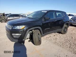 2021 Jeep Compass Upland with VIN 3C4NJDAB4MT595261, listed as a Copart auction lot 72833034 with 63,562 mi miles and Salvage title. Bid and sale history available at DreamBid. Image 1.