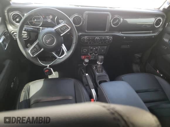 2022 Jeep Wrangler Unlimited Rubicon 392 with VIN 1C4JJXSJ5NW125094, listed as a Copart auction lot 44474243 with 2,479 mi miles and . Bid and sale history available at DreamBid. Image 8.
