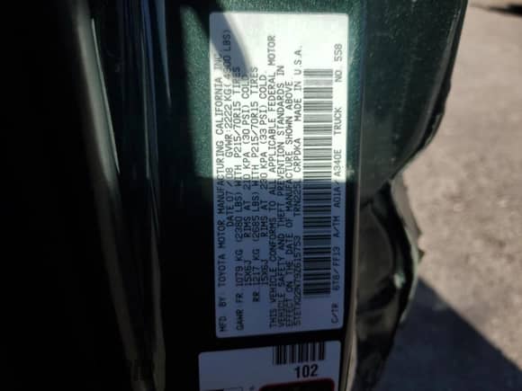 2009 Toyota Tacoma с VIN 5TETX22N79Z615753, выставлен на аукционе Copart как лот 82536495 с пробегом 89 304 миль миль и Списание • Salvage title. История ставок и продаж доступна на DreamBid. Изображение 12.