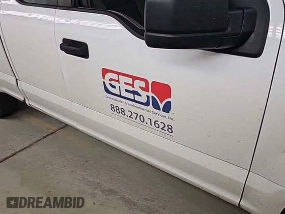 2019 Ford F-150 XL with VIN 1FTEX1EP6KKE99861, listed as a IAAI auction lot 43552263 with 195,197 mi miles and . Bid and sale history available at DreamBid. Image 4.