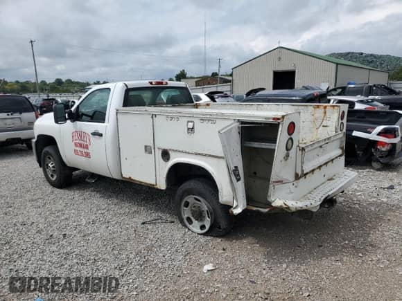 2011 Chevrolet Silverado 2500HD Work Truck with VIN 1GB0CVCG1BF180235, listed as a Copart auction lot 69013585 with 359,573 mi miles and Salvage title. Bid and sale history available at DreamBid. Image 2.