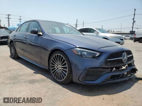 2024 Mercedes-Benz C 300 с VIN W1KAF4HB1RR217958, выставлен на аукционе Copart как лот 64455575 с пробегом 7 095 миль миль и Списание • Salvage title. История ставок и продаж доступна на DreamBid. Изображение 4.