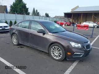 2015 Chevrolet Cruze ECO с VIN 1G1PH5SB9F7288788, выставлен на аукционе IAAI как лот 41696123 с пробегом 178 796 миль миль и . История ставок и продаж доступна на DreamBid. Изображение 1.