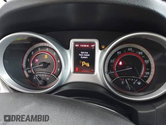 2012 Dodge Journey Crew with VIN 3C4PDCDG4CT392046, listed as a IAAI auction lot 42474542 with 112,128 mi miles and . Bid and sale history available at DreamBid. Image 7.