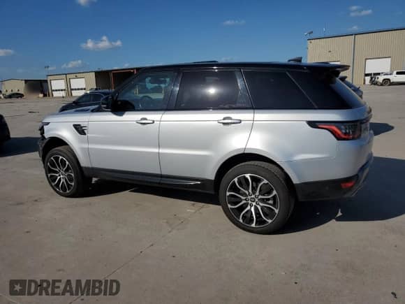 2022 Land Rover Range Rover Sport HSE Silver Edition with VIN SALWR2SUXNA218761, listed as a Copart auction lot 53996815 with 53,496 mi miles and Salvage title. Bid and sale history available at DreamBid. Image 2.
