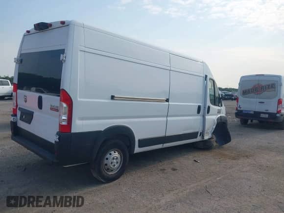 2022 Ram ProMaster Cargo с VIN 3C6LRVDG6NE125310, выставлен на аукционе IAAI как лот 43085596 с пробегом 38 786 миль миль и . История ставок и продаж доступна на DreamBid. Изображение 4.