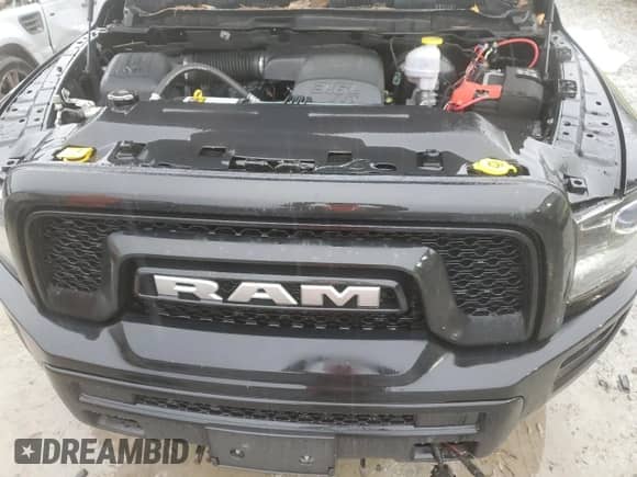 2023 Ram 1500 Warlock with VIN 1C6RR7GG3PS523124, listed as a Copart auction lot 84060474 with 24,269 mi miles and Salvage title. Bid and sale history available at DreamBid. Image 11.
