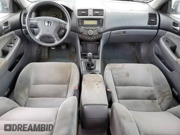 2005 Honda Accord LX with VIN 1HGCM55455A146732, listed as a Copart auction lot 63849115 with Not provided miles and Salvage title. Bid and sale history available at DreamBid. Image 8.