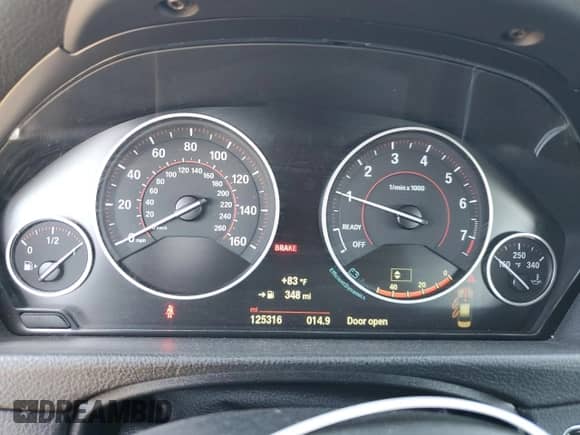 2015 BMW 3 Series 335i с VIN WBA3A9C50FF686615, выставлен на аукционе Copart как лот 71194445 с пробегом 125 316 миль миль и Списание • Salvage title. История ставок и продаж доступна на DreamBid. Изображение 9.