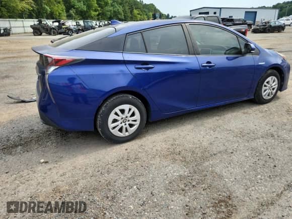 2016 Toyota Prius Two with VIN JTDKBRFU5G3515537, listed as a Copart auction lot 71276835 with 124,439 mi miles and Salvage title. Bid and sale history available at DreamBid. Image 3.