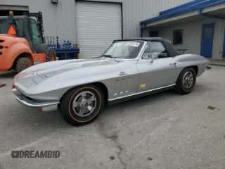 1966 Chevrolet Corvette with VIN 194676S122426, listed as a Copart auction lot 80920774 with 93,243 mi miles and Non repairable. Bid and sale history available at DreamBid. Image 1.