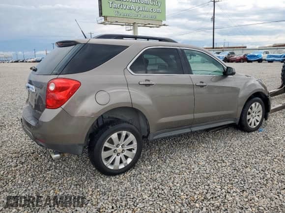 2011 Chevrolet Equinox 2LT with VIN 2CNFLPE50B6378839, listed as a Copart auction lot 55328375 with 269,013 mi miles and Salvage title. Bid and sale history available at DreamBid. Image 3.