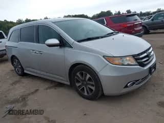 2015 Honda Odyssey Touring Elite с VIN 5FNRL5H99FB088572, выставлен на аукционе IAAI как лот 43376437 с пробегом 187 701 миль миль и . История ставок и продаж доступна на DreamBid. Изображение 1.