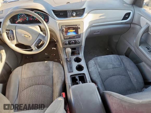 2014 Chevrolet Traverse LS с VIN 1GNKRFED5EJ352240, выставлен на аукционе Copart как лот 70347875 с пробегом 121 202 миль миль и Списание • Salvage title. История ставок и продаж доступна на DreamBid. Изображение 8.