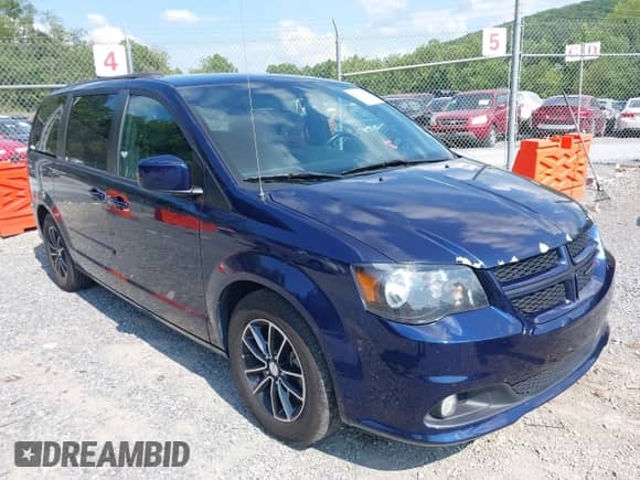2017 Dodge Grand Caravan GT with VIN 2C4RDGEG9HR813011, listed as a IAAI auction lot 42875494 with 163,726 mi miles and . Bid and sale history available at DreamBid. Image 1.