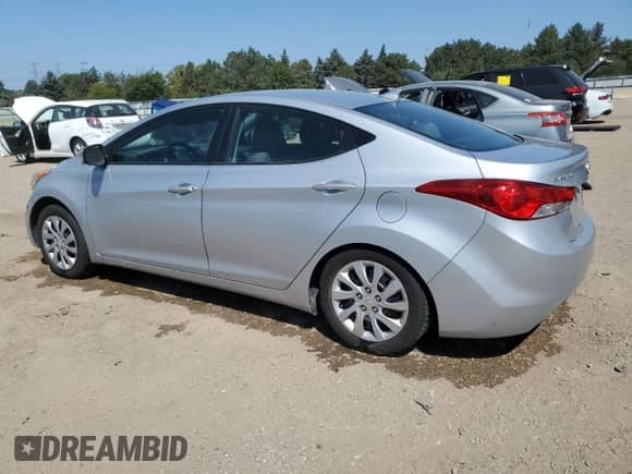 2012 Hyundai Elantra Limited with VIN 5NPDH4AE8CH084183, listed as a Copart auction lot 71861325 with 126,013 mi miles and Salvage title. Bid and sale history available at DreamBid. Image 2.