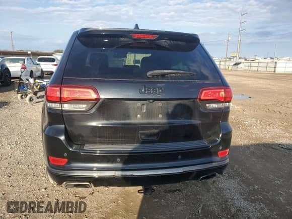 2016 Jeep Grand Cherokee High Altitude with VIN 1C4RJECG2GC339765, listed as a Copart auction lot 84793574 with 107,128 mi miles and Salvage title. Bid and sale history available at DreamBid. Image 6.