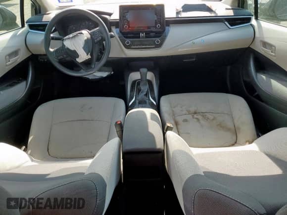 2022 Toyota Corolla L with VIN 5YFDPMAE1NP375052, listed as a Copart auction lot 67208245 with 59,810 mi miles and Salvage title. Bid and sale history available at DreamBid. Image 8.