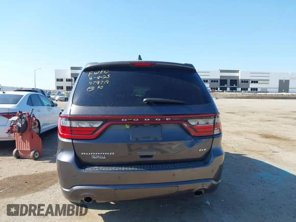 2019 Dodge Durango GT Plus with VIN 1C4RDHDG1KC549600, listed as a IAAI auction lot 42990690 with 124,975 mi miles and . Bid and sale history available at DreamBid. Image 16.