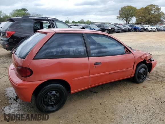 1995 Chevrolet Metro with VIN 2C1MR2261S6713131, listed as a Copart auction lot 51346275 with 166,211 mi miles and Salvage title. Bid and sale history available at DreamBid. Image 3.