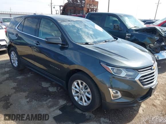2019 Chevrolet Equinox LT z VIN 2GNAXJEV3K6242809, wystawiony jako IAAI lot #42982788 z przebiegiem 116 919 mil mil oraz . Historia ofert i sprzedaży dostępna na DreamBid. Obrazek 1.