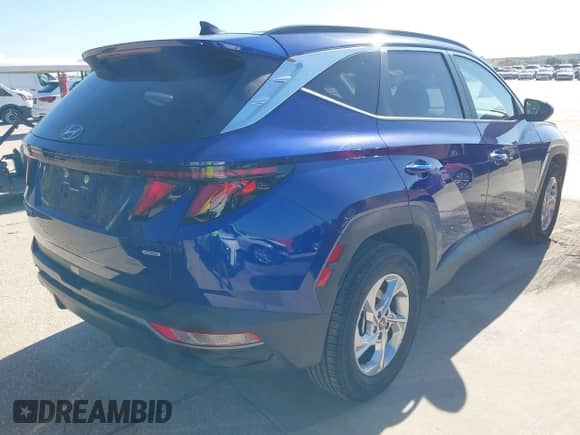 2024 Hyundai Tucson SEL with VIN 5NMJBCDE5RH360156, listed as a IAAI auction lot 43516621 with 52,431 mi miles and . Bid and sale history available at DreamBid. Image 4.