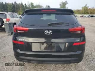 2021 Hyundai Tucson SE z VIN KM8J2CA4XMU311690, wystawiony jako Copart lot #81592745 z przebiegiem 87 141 mil mil oraz Szkoda całkowita • Salvage title. Historia ofert i sprzedaży dostępna na DreamBid. Obrazek 6.