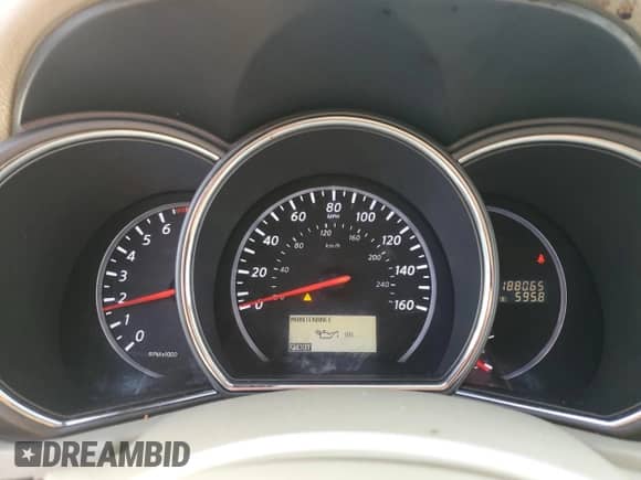 2012 Nissan Murano SL with VIN JN8AZ1MW0CW229492, listed as a Copart auction lot 71694495 with 188,065 mi miles and Clean title. Bid and sale history available at DreamBid. Image 9.