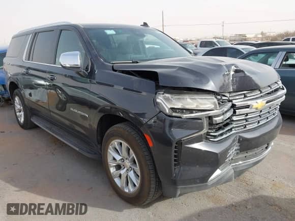 2023 Chevrolet Suburban Premier с VIN 1GNSCFKD2PR520037, выставлен на аукционе IAAI как лот 41745388 с пробегом 44 143 миль миль и . История ставок и продаж доступна на DreamBid. Изображение 1.