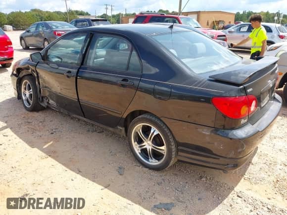 2004 Toyota Corolla CE with VIN 2T1BR32E34C259649, listed as a IAAI auction lot 43214240 with 184,252 mi miles and . Bid and sale history available at DreamBid. Image 3.