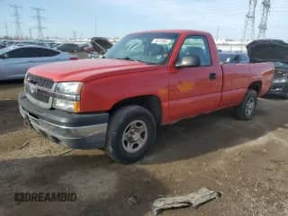 2003 Chevrolet Silverado 1500 LS z VIN 1GCEK14V43Z155100, wystawiony jako Copart lot #48410965 z przebiegiem 62 125 mil mil oraz Czysty tytuł • Clean title. Historia ofert i sprzedaży dostępna na DreamBid. Obrazek 1.