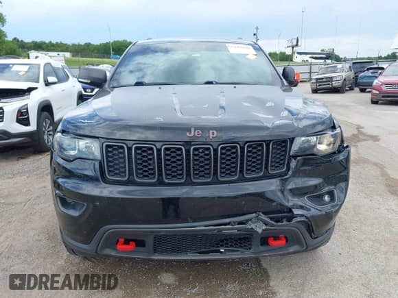 2019 Jeep Grand Cherokee Trailhawk z VIN 1C4RJFLGXKC608724, wystawiony jako IAAI lot #42602108 z przebiegiem 112 713 mil mil oraz . Historia ofert i sprzedaży dostępna na DreamBid. Obrazek 12.