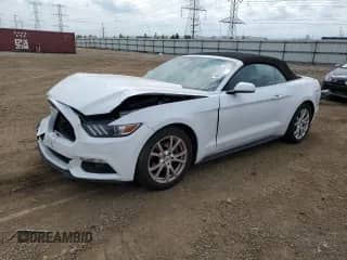 2015 Ford Mustang V6 with VIN 1FATP8EM7F5387120, listed as a Copart auction lot 66320225 with 82,232 mi miles and Salvage title. Bid and sale history available at DreamBid. Image 1.