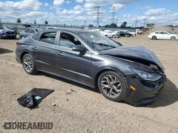 2021 Hyundai Sonata SEL с VIN 5NPEF4JA7MH125265, выставлен на аукционе Copart как лот 71731435 с пробегом Не указан миль и Списание • Salvage title. История ставок и продаж доступна на DreamBid. Изображение 4.