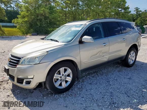 2014 Chevrolet Traverse LT z VIN 1GNKRGKD7EJ187446, wystawiony jako Copart lot #67641105 z przebiegiem 78 978 mil mil oraz Szkoda całkowita • Salvage title. Historia ofert i sprzedaży dostępna na DreamBid. Obrazek 1.