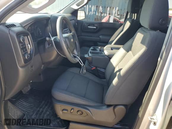 2022 Chevrolet Silverado 1500 Custom with VIN 3GCPDBEKXNG523005, listed as a Copart auction lot 80405015 with 23,215 mi miles and Salvage title. Bid and sale history available at DreamBid. Image 7.