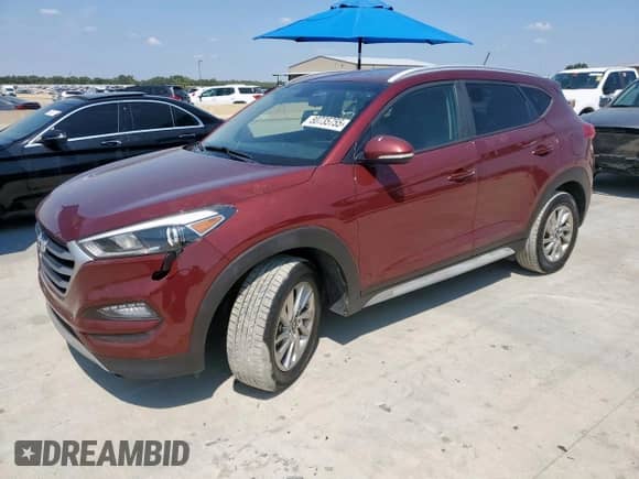 2017 Hyundai Tucson Limited with VIN KM8J3CA22HU531813, listed as a Copart auction lot 80735755 with 131,240 mi miles and Clean title. Bid and sale history available at DreamBid. Image 1.