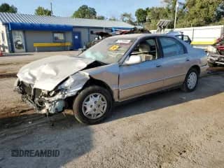1997 Honda Accord Value с VIN 1HGCD5684VA168495, выставлен на аукционе Copart как лот 71716984 с пробегом 202 854 миль миль и Списание • Salvage title. История ставок и продаж доступна на DreamBid. Изображение 1.
