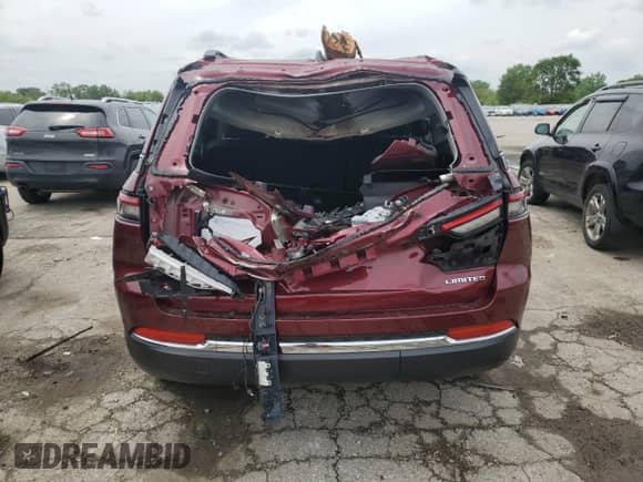 2023 Jeep Grand Cherokee Limited с VIN 1C4RJHBG5PC517333, выставлен на аукционе Copart как лот 57616585 с пробегом 23 609 миль миль и Списание • Salvage title. История ставок и продаж доступна на DreamBid. Изображение 6.